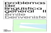 Emile Benveniste - Problemas de lingüística general 2 m