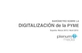 Barómetro sobre la digitalización de las pymes españolas
