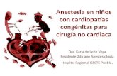 Anestesia y Cardiopatias