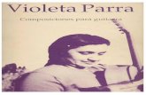 Composiciones Para Guitarra - Violeta Parra