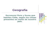Clima-flora y Fauna de Chile