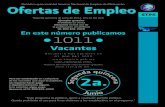Ofertas de trabajo Michoacan semana 2 de junio