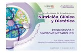9.  Probióticos y síndrome metabólico. Dr Luis Miguel Lu engo Pérez