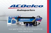 ACDelco Autopartes Guia Rapida 2012