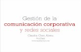 Redes sociales y comunicación corporativa