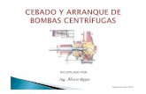 CEBADO Y ARRANQUE DE LAS BOMBAS CENTRÍFUGAS- Recopilado por Ing Alvaro Reyes