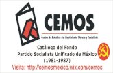 Catálogo del Fondo Partido Socialista Unificado de México (1981-1987)