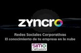 Zyncro redes sociales corporativas