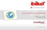 Usabilidad - Cadius en el Día de la Usabilidad - Pamplona