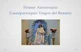 Primer Aniversario de la Cuasiparroquia Virgen del Rosario
