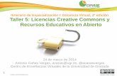 Taller 5: Licencias Creative Commons y Recursos Educativos en Abierto, 3a. ed.