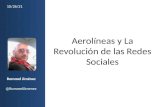 Aerolineas y la revolución de las redes sociales
