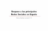 Repaso a las principales redes sociales en España- Elena Ibáñez