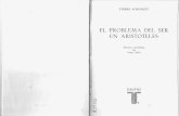 Pierre Aubenque, El Problema del Ser en Aristóteles
