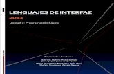 Unidad 2 Lenguaje de Interfaces