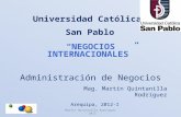 Negocios Internacionales UCSP 2013-I Parcial