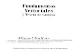Fundamentos vectoriales y teoría de campos