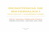Libro resistencia de materiales i (prácticas y exámenes usmp)