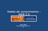 Redes De Conocimiento y web 2.0 Pablo De Castro Lisboa 12052008