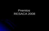 Premios resaca 2008