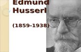 Edmund Husserl filosofia