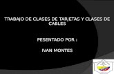 CLASES DE TARJETAS DE REDES Y CABLES