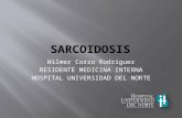 Sarcoidosis, clinic case