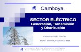 CAMBOYA Presentación Estudio Generación, Transmisión y Distribución Electrica Juan Inoriza