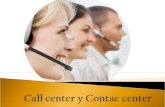 Call center y contac center