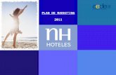 NH hoteles, marketing plan 2011