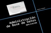 Administración de base de datos - Replicacion