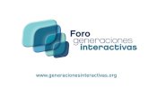 Charo Sádaba - La generación interactiva en Colombia