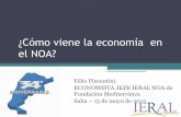 [Salta]  ¿Cómo viene la economía en el NOA? | Félix Piacentini