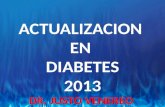 Actualizacion en diabetes 2013