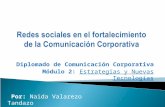 Redes Sociales En El Fortalecimiento De La ComunicacióN