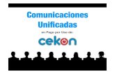Cekon: Comunicaciones Unificadas desde la "nube"