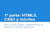 HTML5, CSS3 y móviles