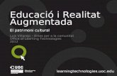 Education and augmented reality: the cultural heritage
