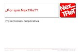 NexTReT Nueva presentación corporativa