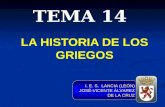 Tema 14 LA HISTORIA DE GRECIA