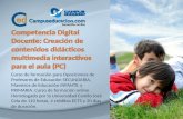Competencia Digital Docente: Creación de contenidos didácticos multimedia interactivos para el aula (PC)