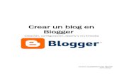 Crear un blog en blogger
