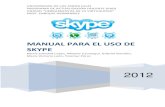 Manual para el uso de skype