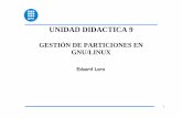 Linux   ud9 - gestion de particiones en linux