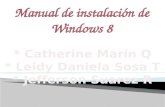 Manual De Instalación de Windows 8