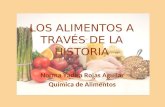 Los Alimntos A Traves De La Historia