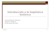 Lingüística Histórica