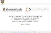 Marco Estratégico de Gestión de Información para la Acción Integral contra Minas Antipersonal en Colombia- Mayo 2010