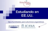 Estudiando en EEUU - Oportunidades para alumnos argentinos