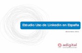 Estudio de Linkedin en España
